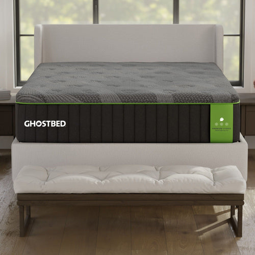 14" Hybrid Mattress with Cooling Foam and Responsive Coils - Dark Gray