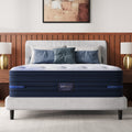 Firm Cooling Hybrid Mattress with Advanced Support - Blue