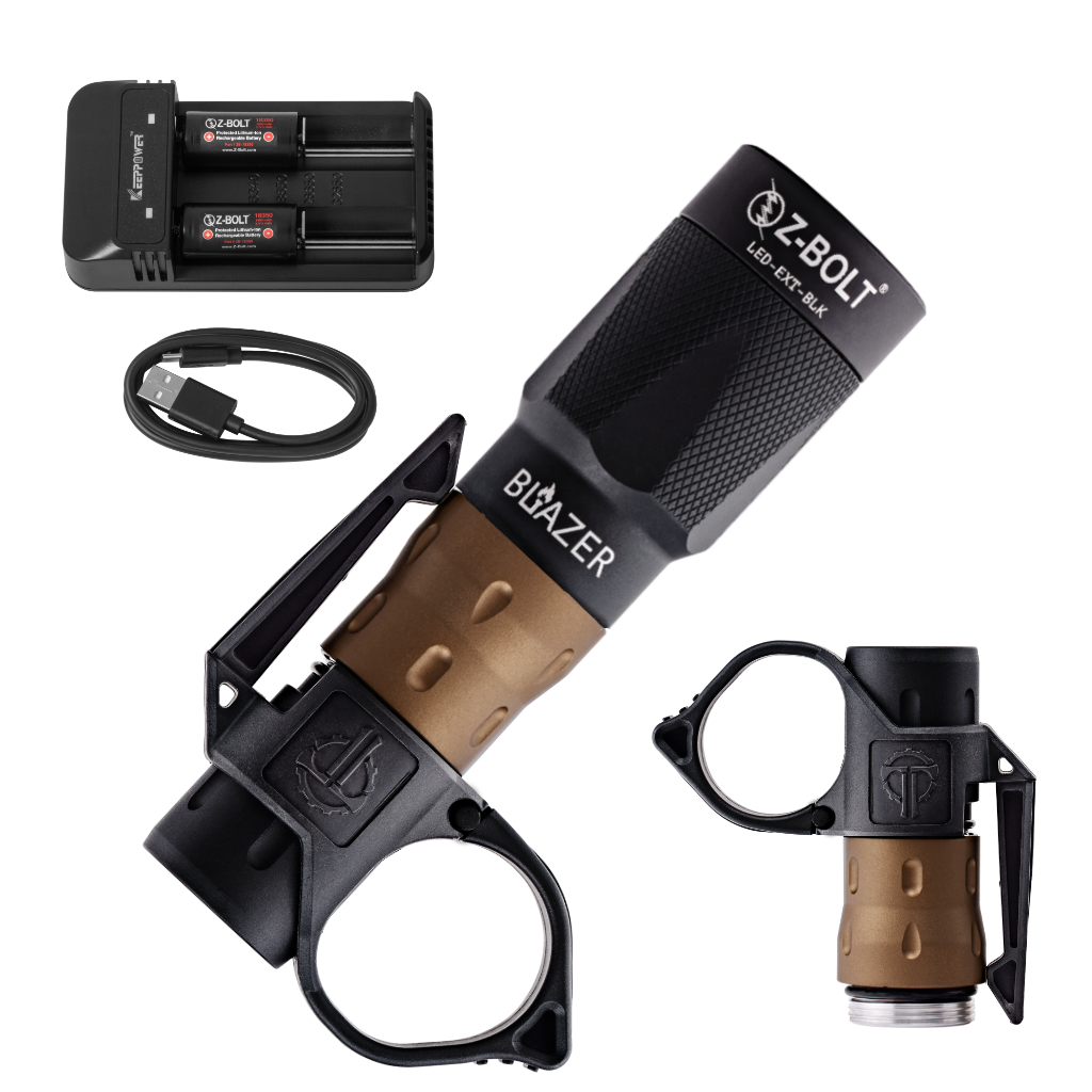18350 LED Handheld Light for Patrol or EDC