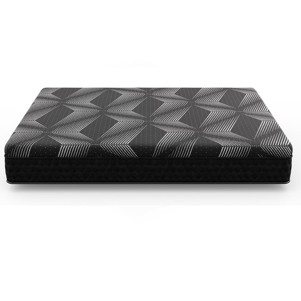 Diamond Matrix Copper Cooling Hybrid Twin Mattress with Pressure Relief - Medium Feel