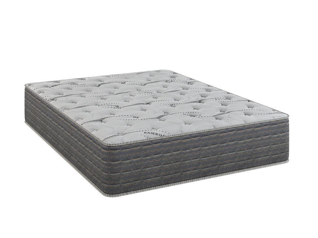 Dream Flex 13.5" Two Sided Plush Hybrid Mattress with Bamboo Cover - White