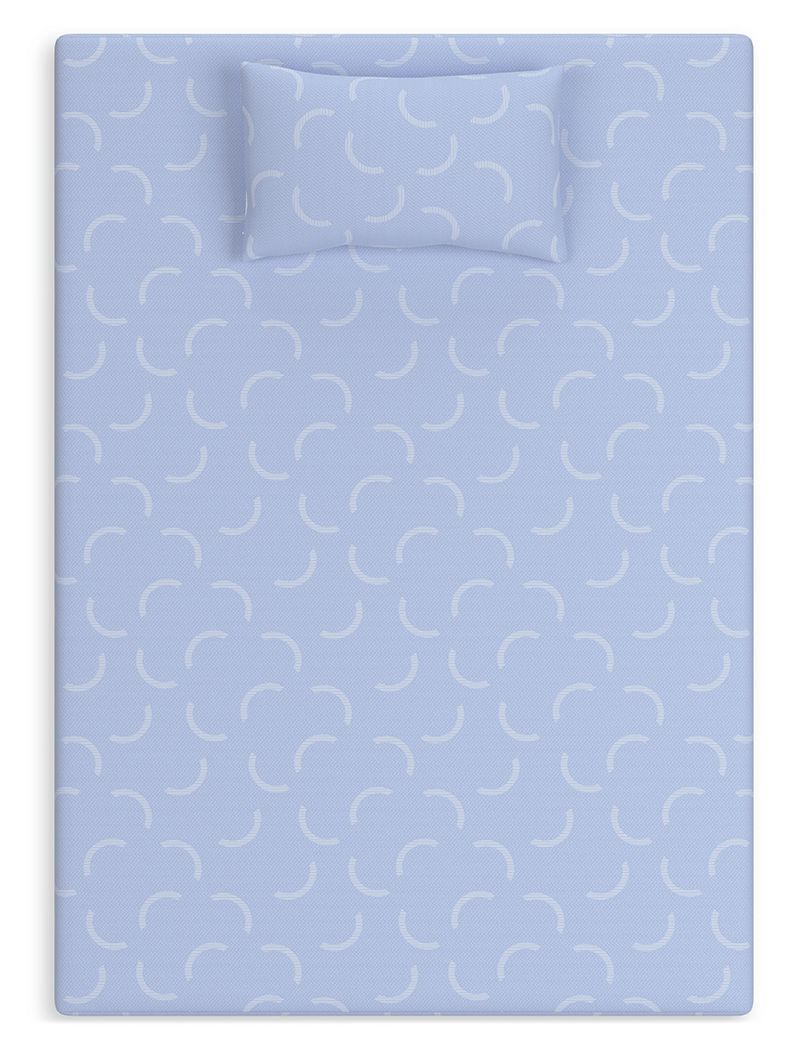 Ikidz Ocean - Mattress And Pillow (Set of 2)