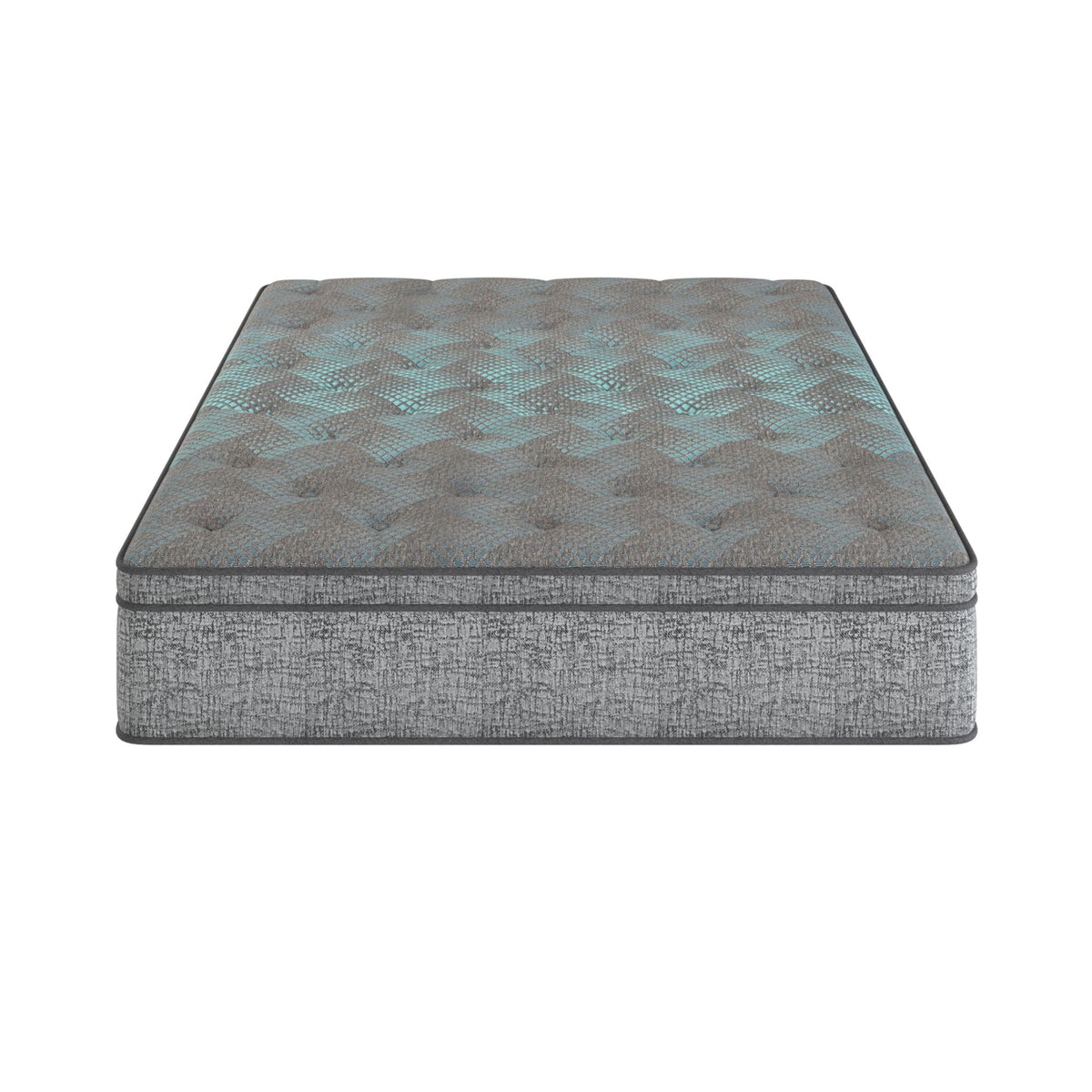 14" Euro Top Hybrid Mattress with Plush Comfort - Dark Gray