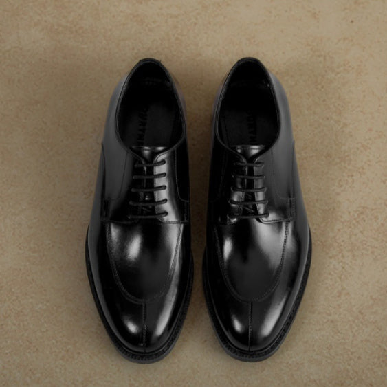 Plus Size Leather Fashion Men's Business Formal Wear Shoes Trend