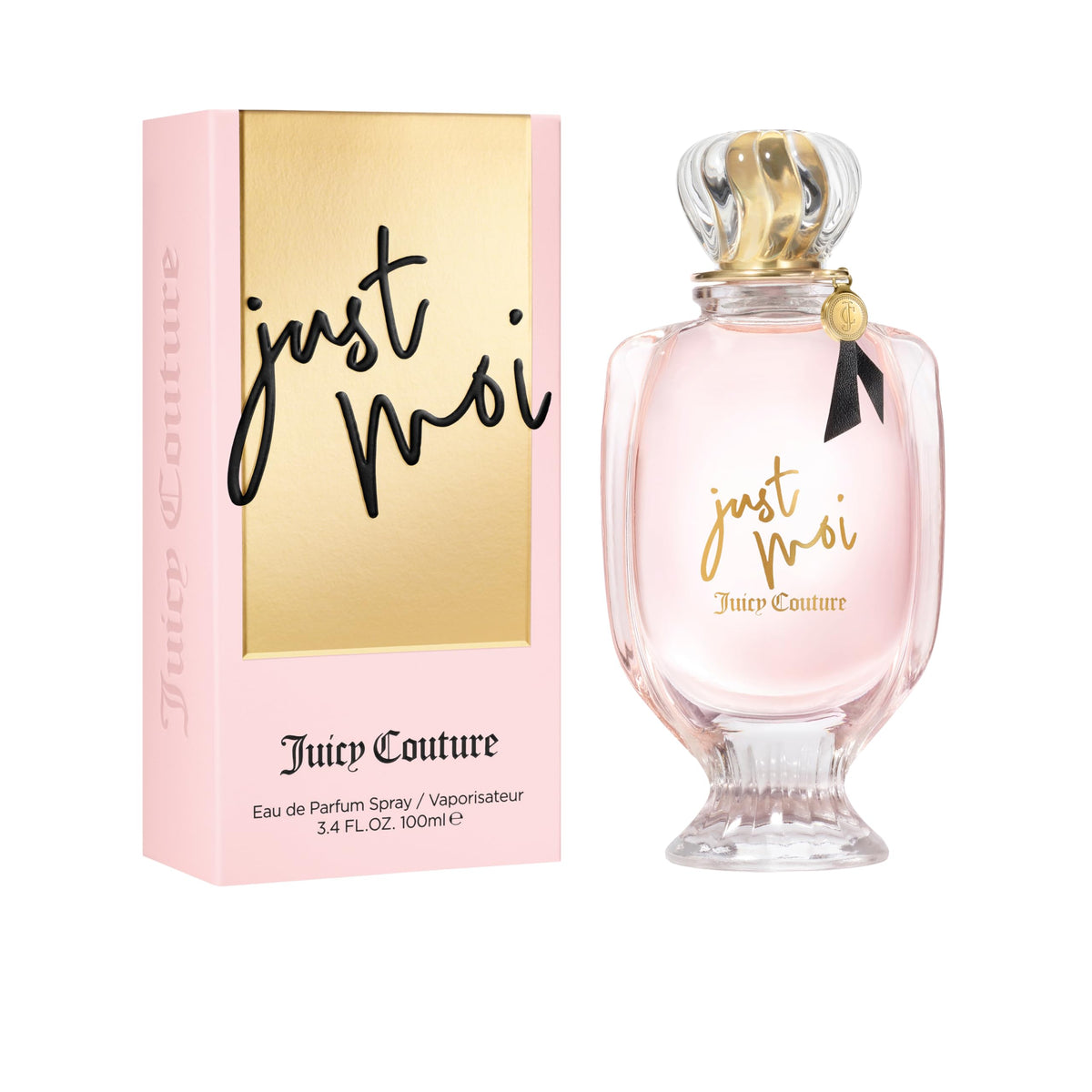 Juicy Couture Just Moi Women’s Perfume - Amber Vanilla Eau de Parfum - Sweet & Confident Fragrance for Day to Evening Wear - Long-Lasting