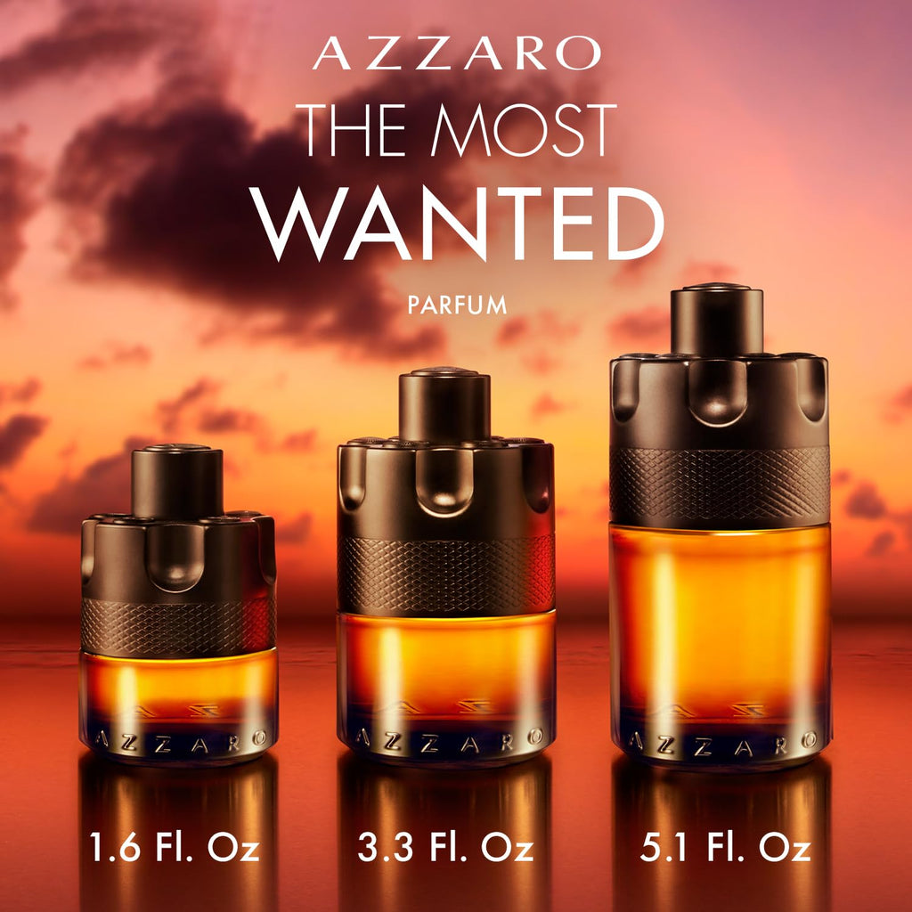 Azzaro The Most Wanted Parfum - Intense Mens Cologne - Spicy & Seductive Fragrance for Date Night - Lasting Wear - Irresistible Luxury Perfumes for Men