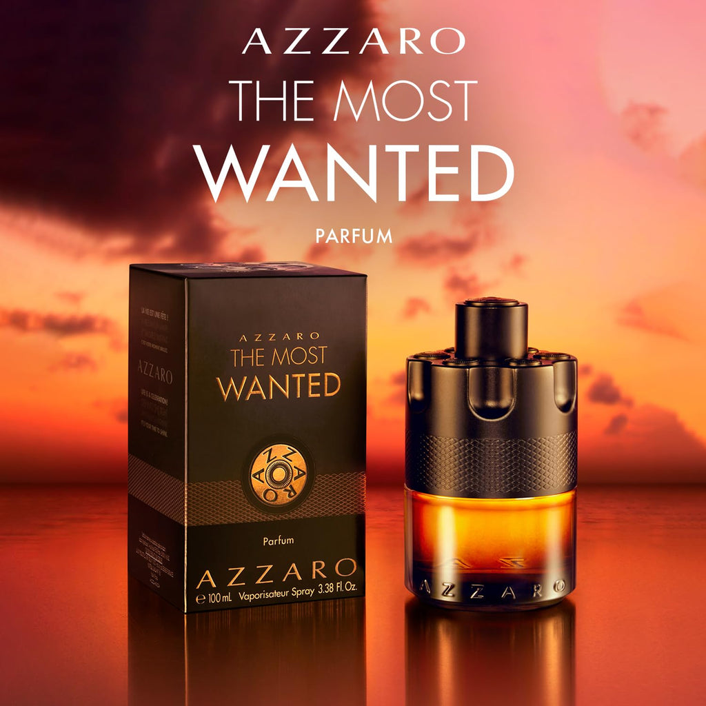 Azzaro The Most Wanted Parfum - Intense Mens Cologne - Spicy & Seductive Fragrance for Date Night - Lasting Wear - Irresistible Luxury Perfumes for Men