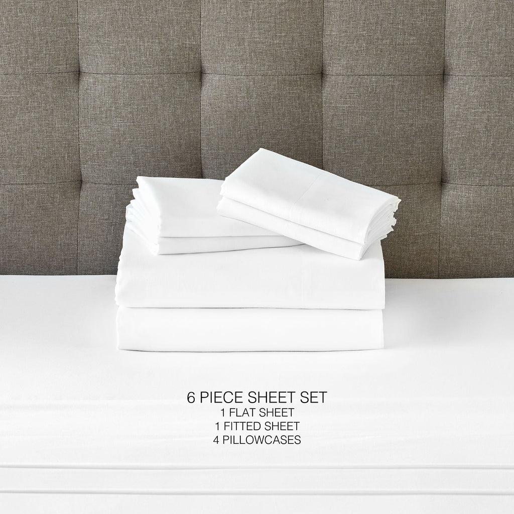 Hybrid Restful Nights Plush Mattress with 12 Piece Comfort Bedding Pack - Dark Gray