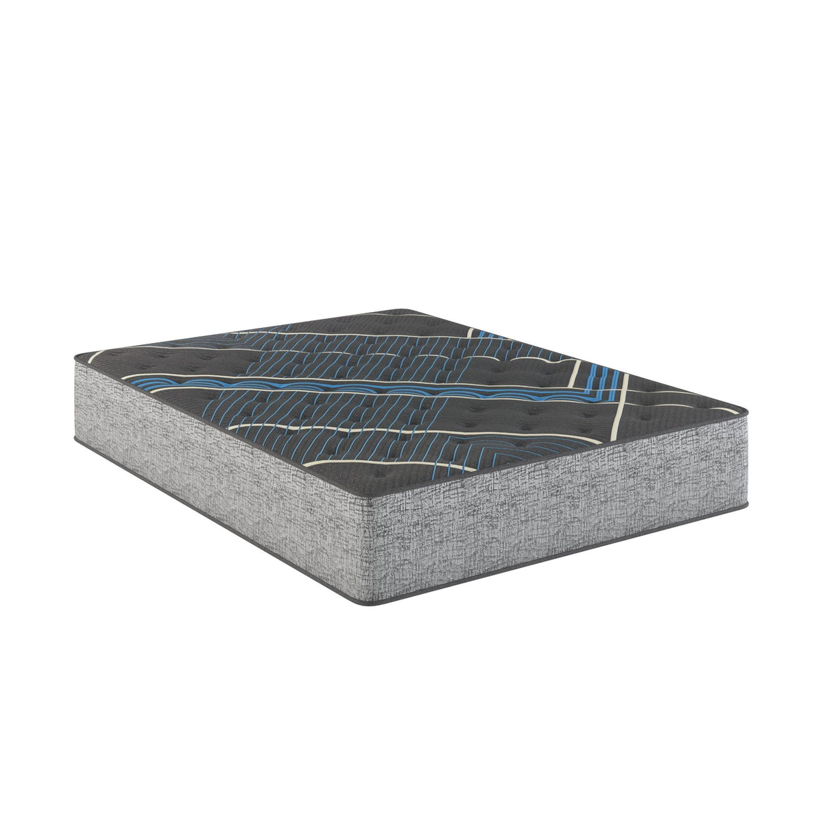14" Hybrid Mattress with Firm Comfort and Cooling Technology - Dark Gray