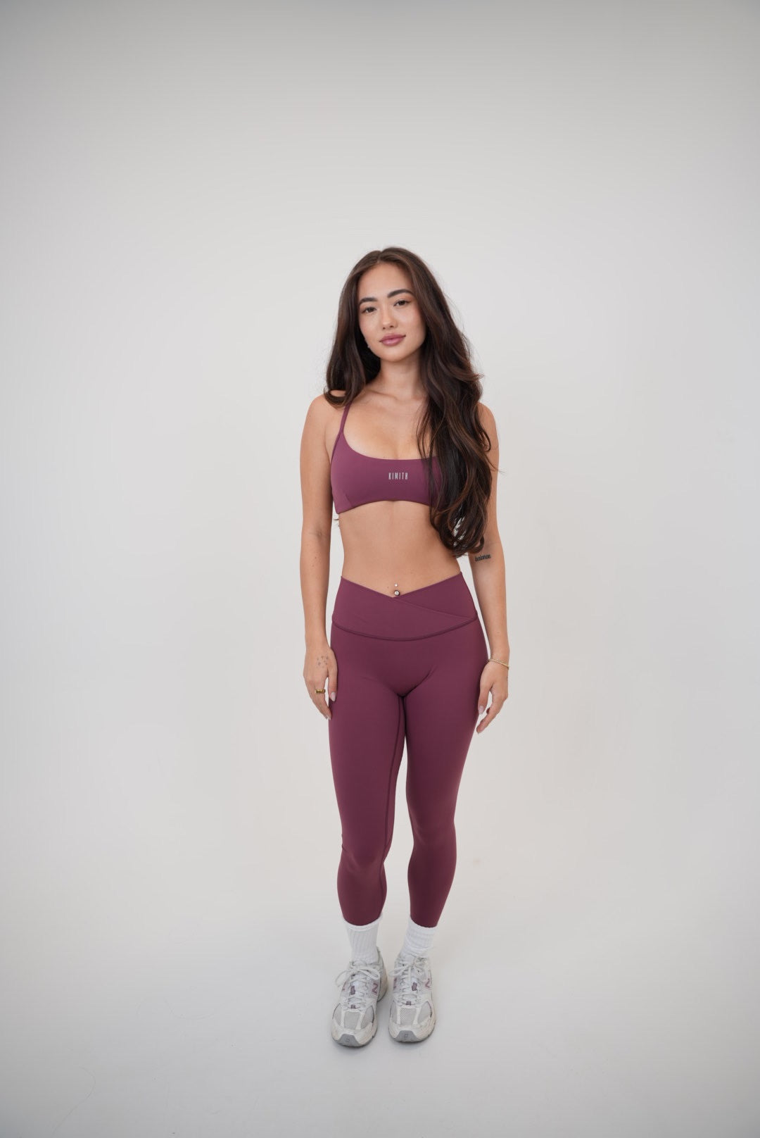 My Time Is Divine Plum Cross-Back Butter Soft Bra