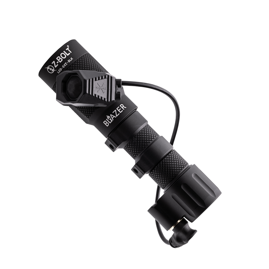 18650 LED Rifle Mounted Light - 6x Anodized Colors