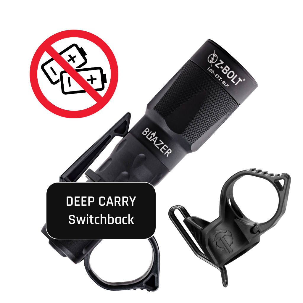 18350 LED Handheld Light for Patrol or EDC