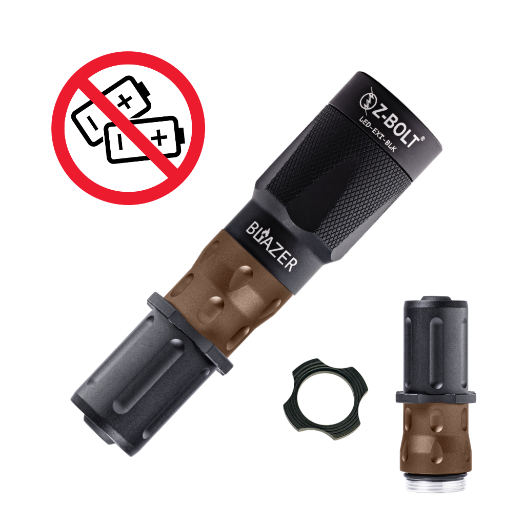 18350 LED Handheld Light for Patrol or EDC