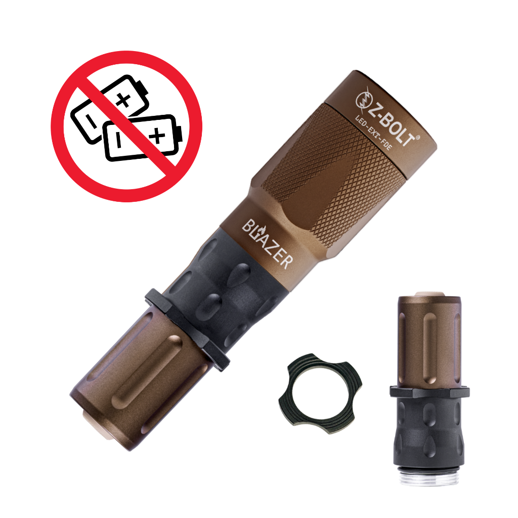 18350 LED Handheld Light for Patrol or EDC