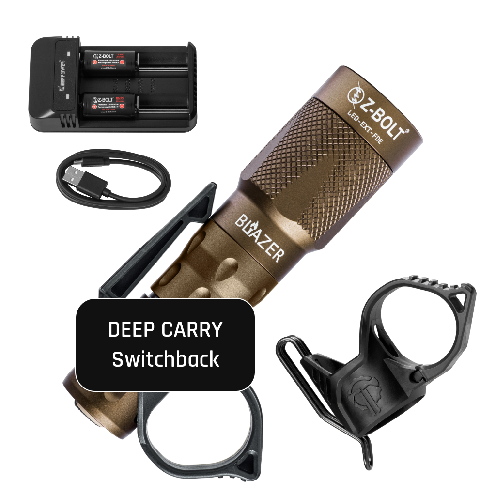 18350 LED Handheld Light for Patrol or EDC