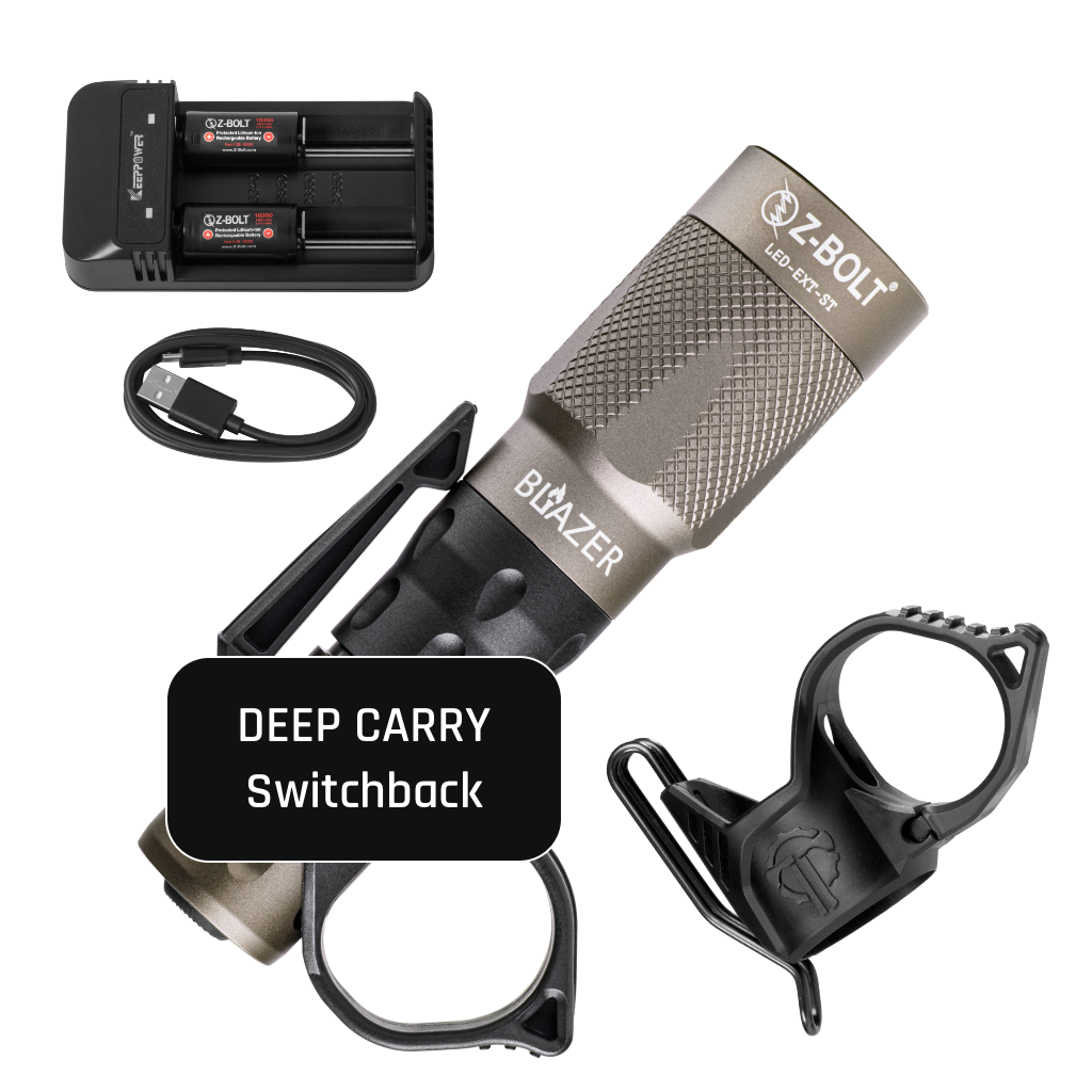 18350 LED Handheld Light for Patrol or EDC