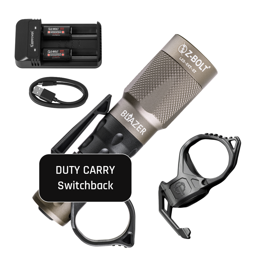 18350 LED Handheld Light for Patrol or EDC