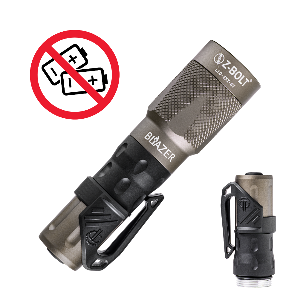 18350 LED Handheld Light for Patrol or EDC