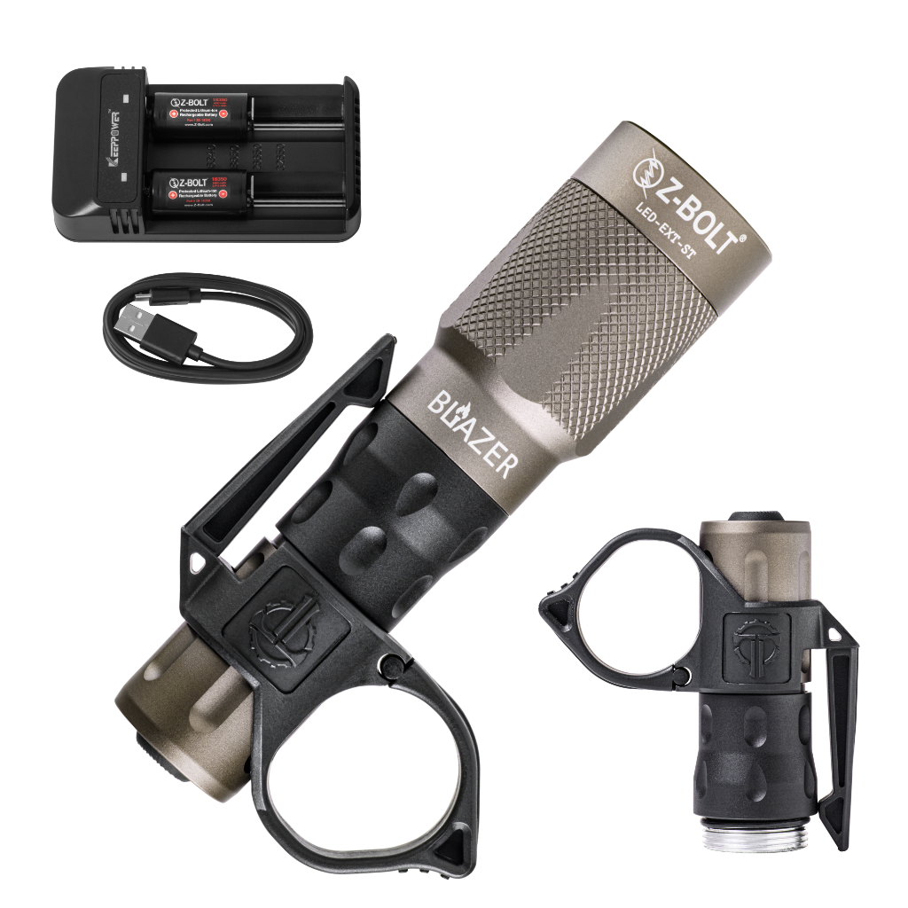 18350 LED Handheld Light for Patrol or EDC