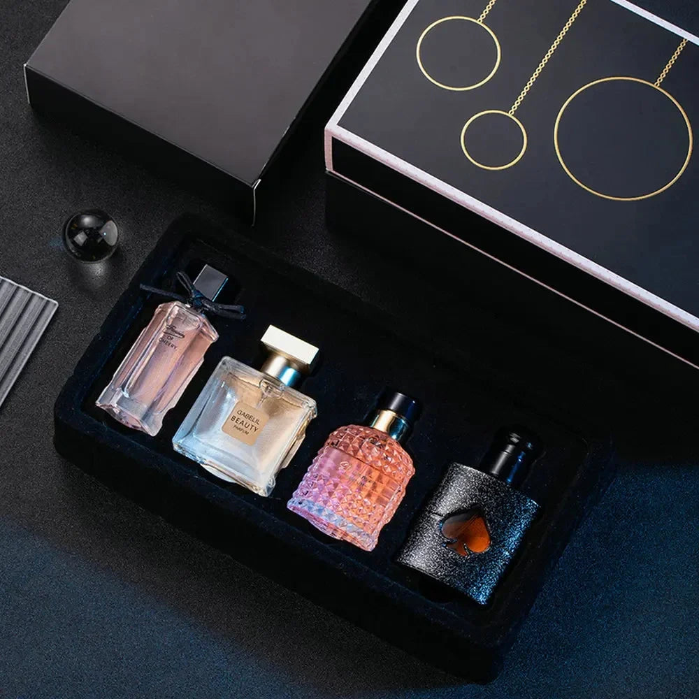 Original Women Perfume Sets 100ml Gift Box 4pce Set Fresh Lasting Fragrance Eau De Parfum Plant Floral Scent Fresh духи женские