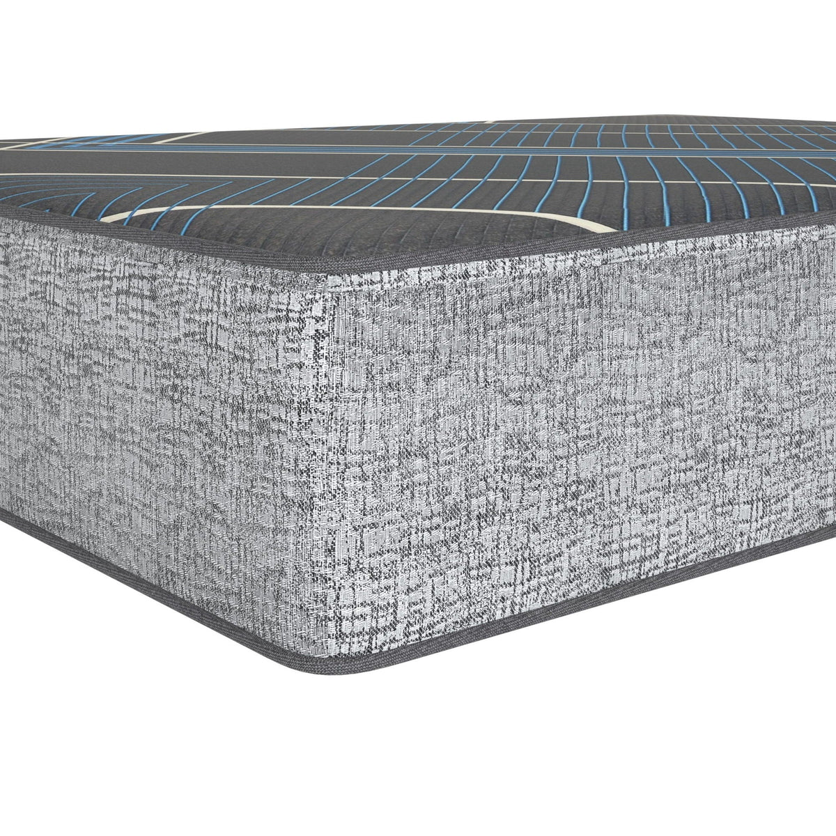 13" Lux Firm Hybrid Mattress with Cooling Technology - Dark Gray
