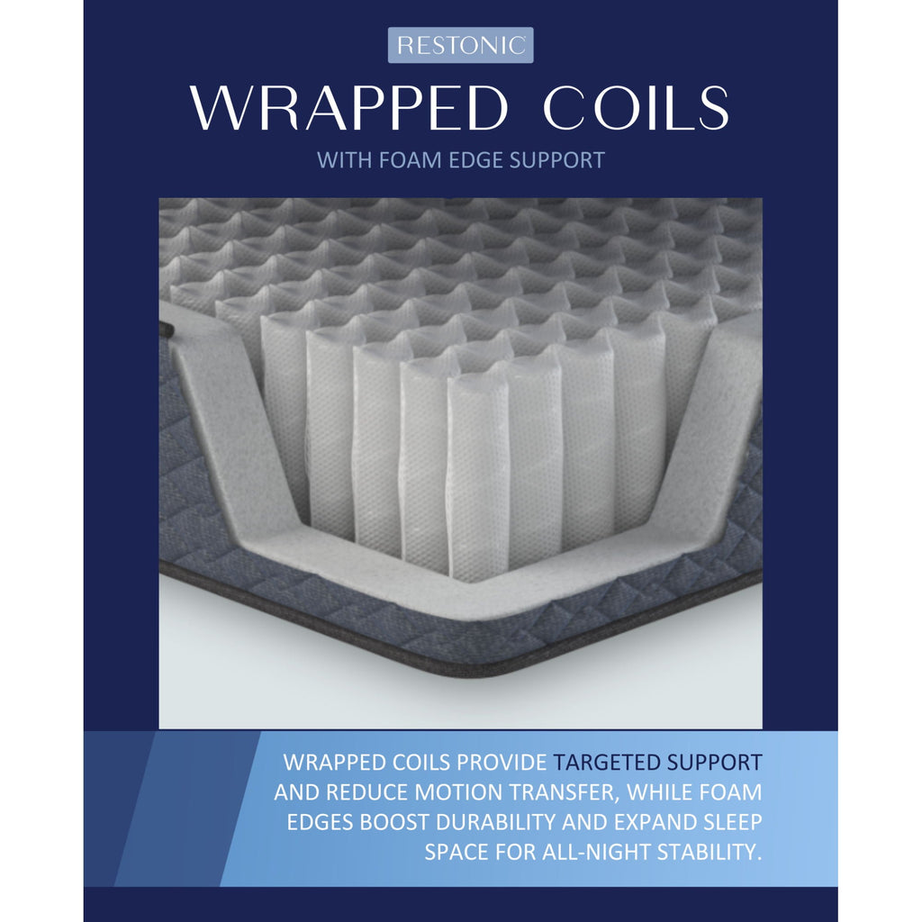 13" Lux Firm Hybrid Mattress with Cooling Technology - Dark Gray
